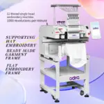 ODRA C1201S Single-head Compact Multi-functional Computer Embroidery Machine
