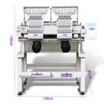 ODRA-C double-head embroidery machine Model: M1502 - Image 7